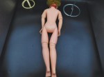 tall jointed vinyl doll red nude a